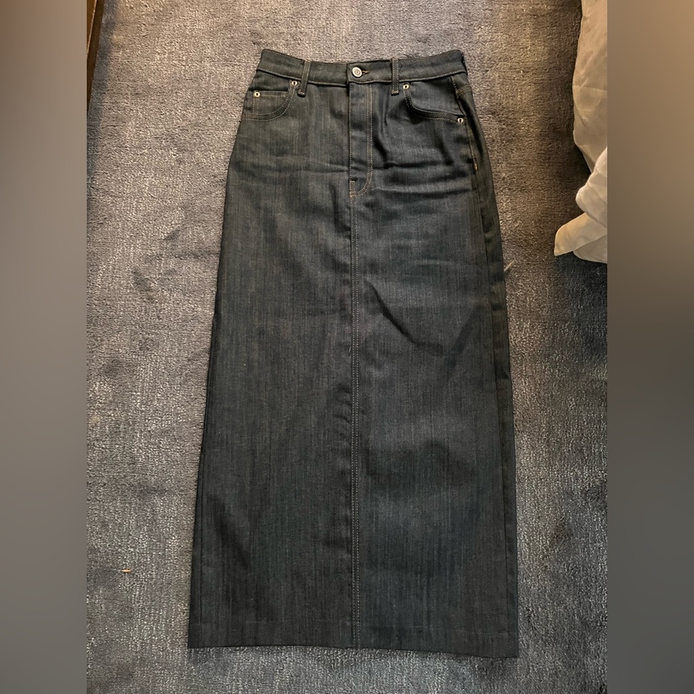 Zara - DENIM SKIRT SMALL